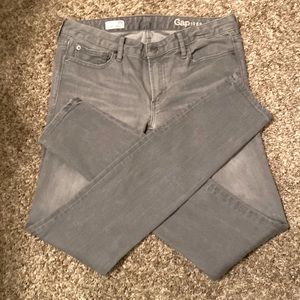 GAP always skinny grey jeans